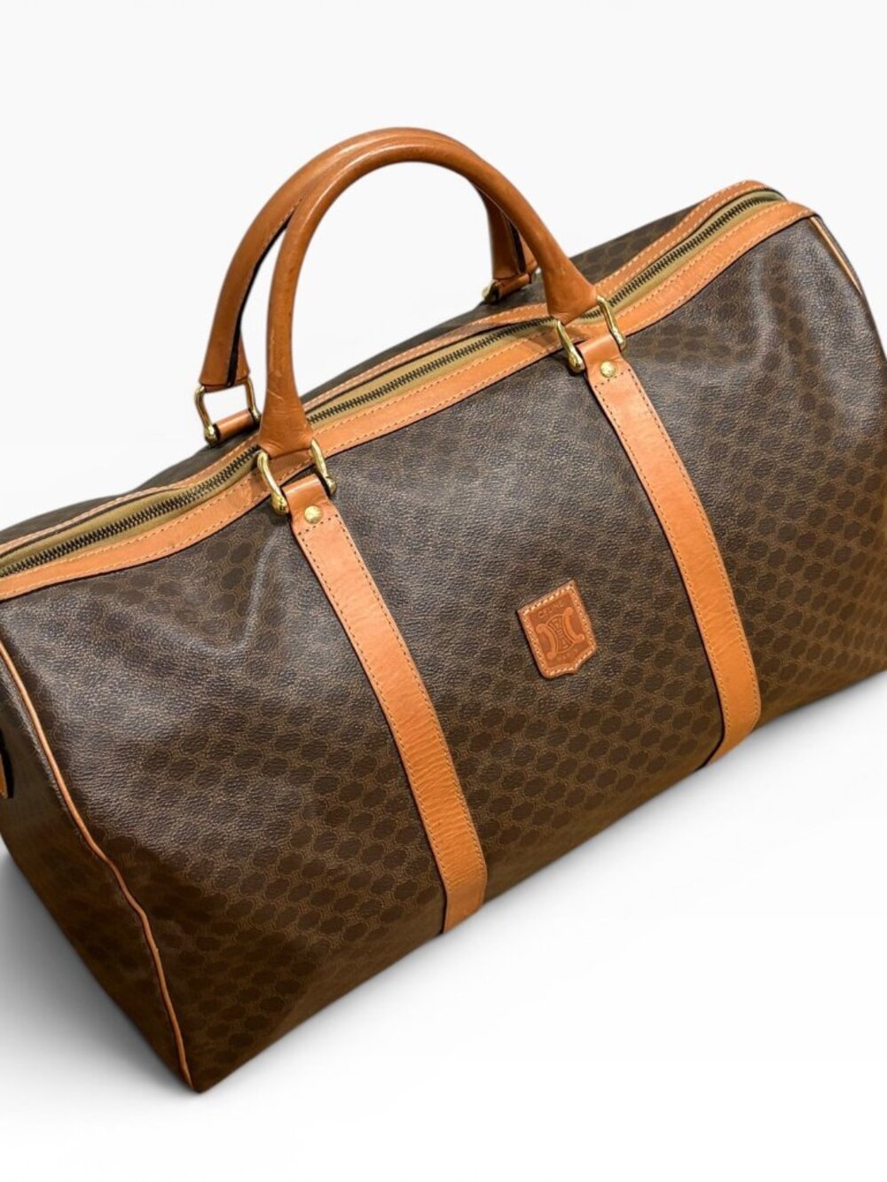 AUTHENTIC Vintage Céline Macadam Duffel Bag 🧳